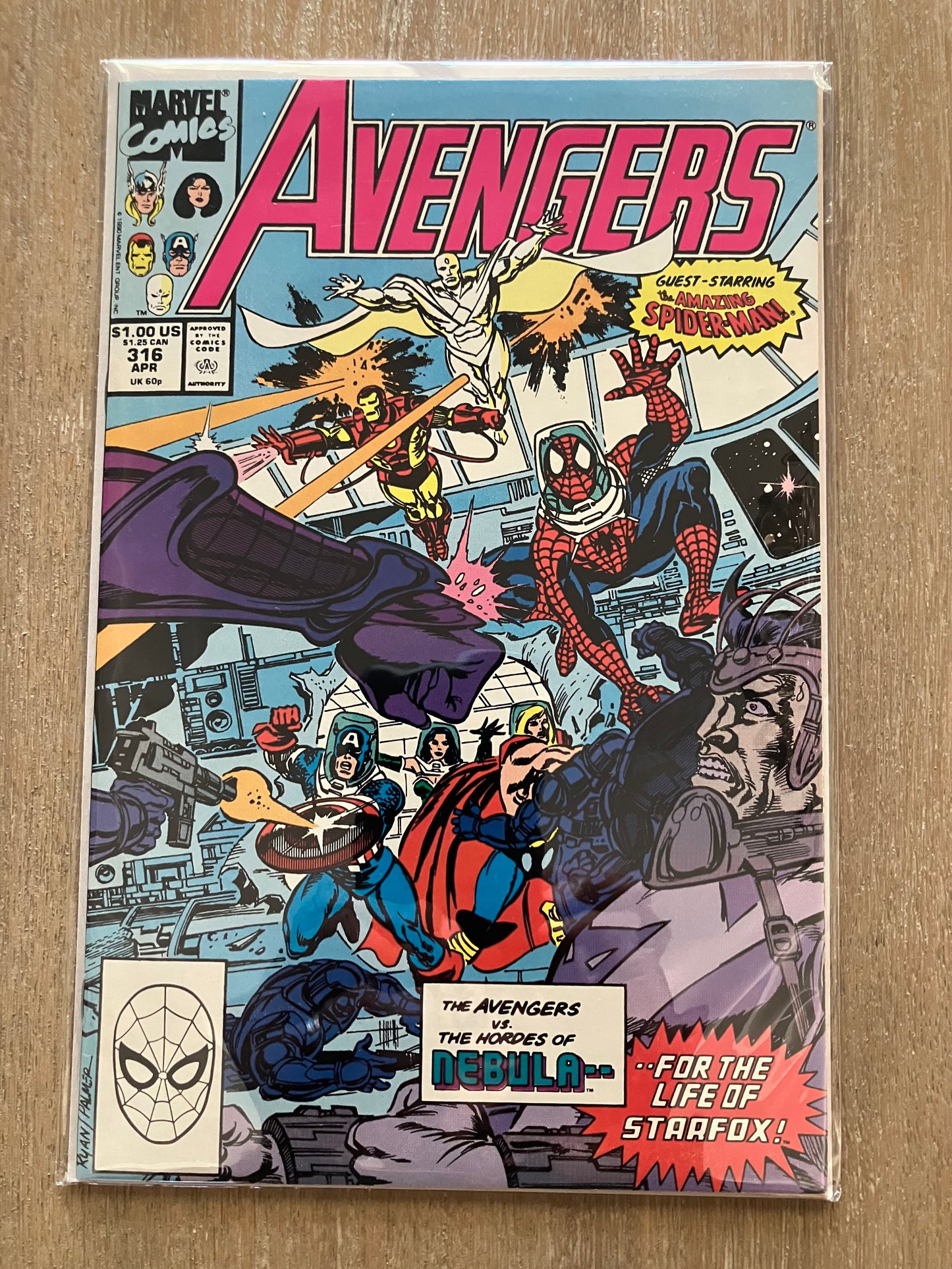 AVENGERS, THE #316 (Volume 1, 1963 - 1996) $1 Comic Book