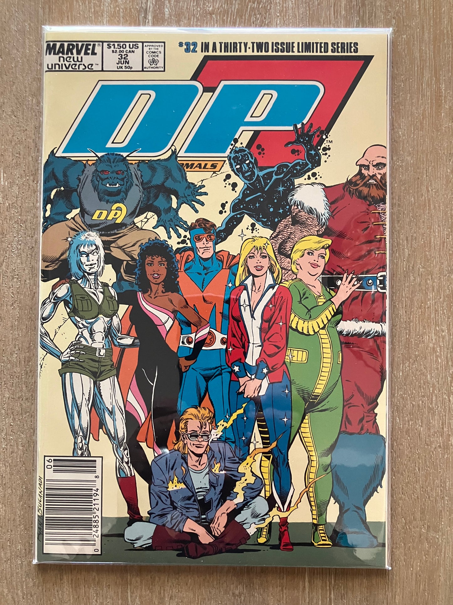 D.P.7 #32 (Volume 1, 1986 - 1989) $1 Comic Book