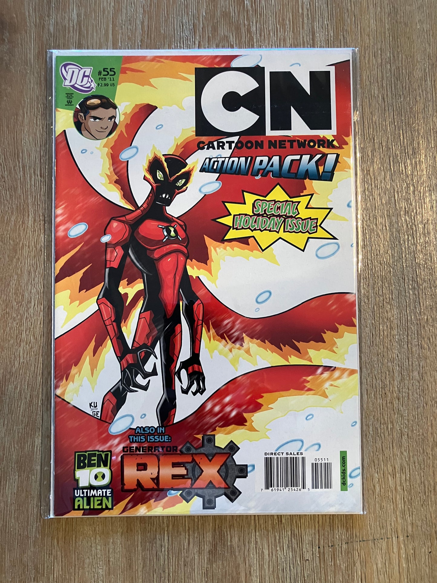 CARTOON NETWORK ACTION PACK #55 (Volume 1, 2006 - 2012) $1 Comic Book