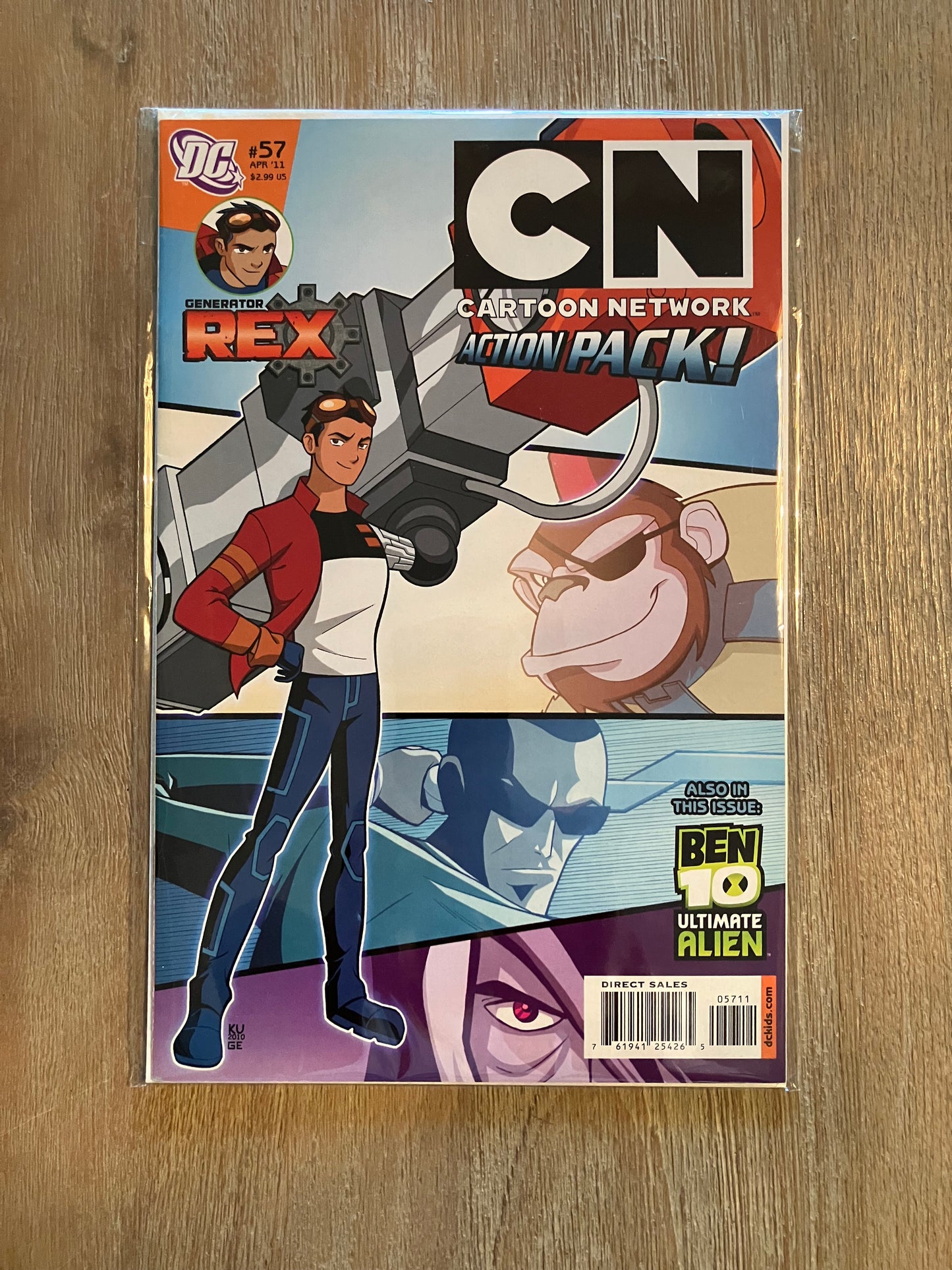 CARTOON NETWORK ACTION PACK #57 (Volume 1, 2006 - 2012) $1 Comic Book