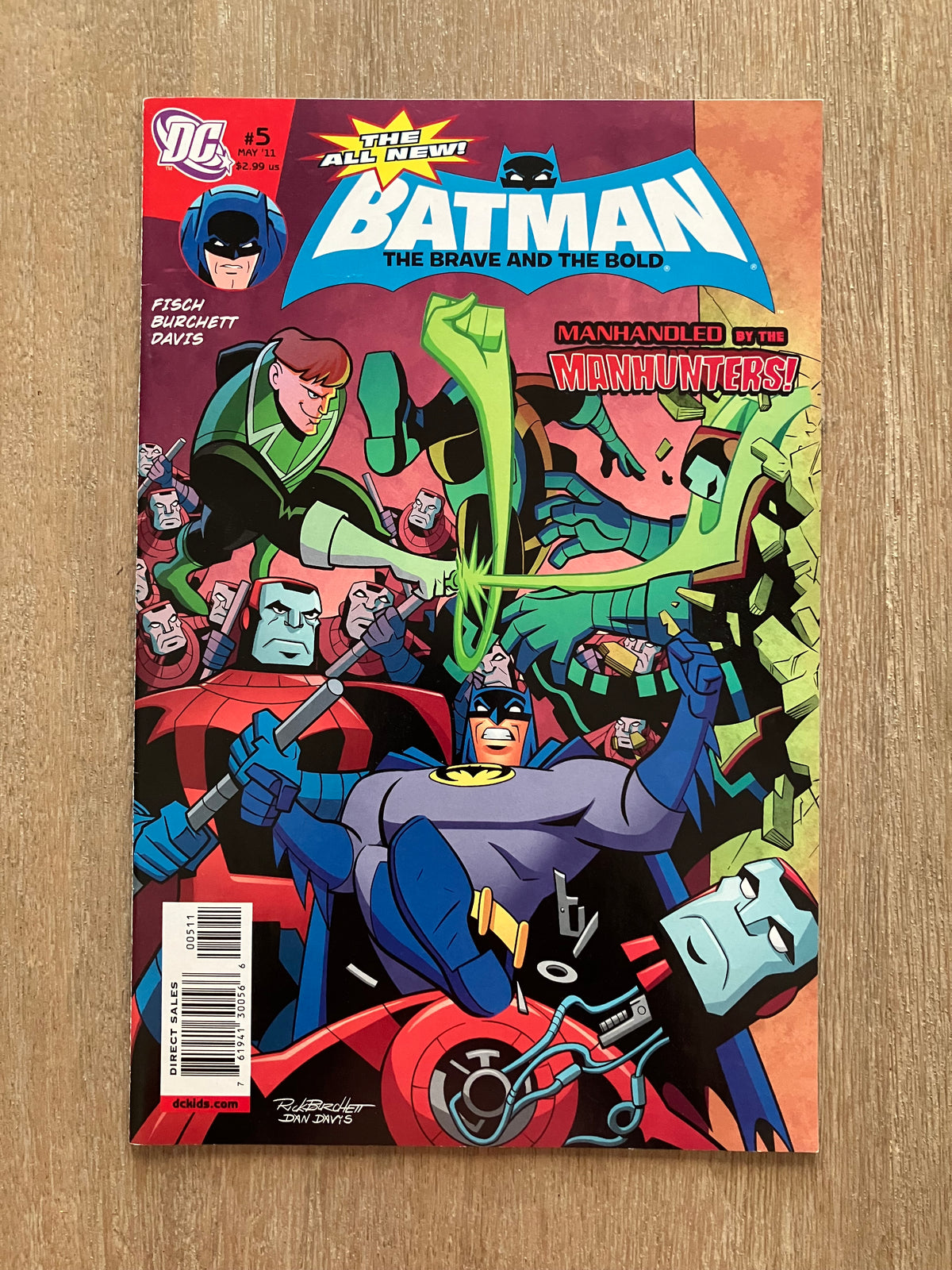 ALL-NEW BATMAN: THE BRAVE AND THE BOLD, THE #5 (Volume 1, 2011 - 2012) $1 Comic Book