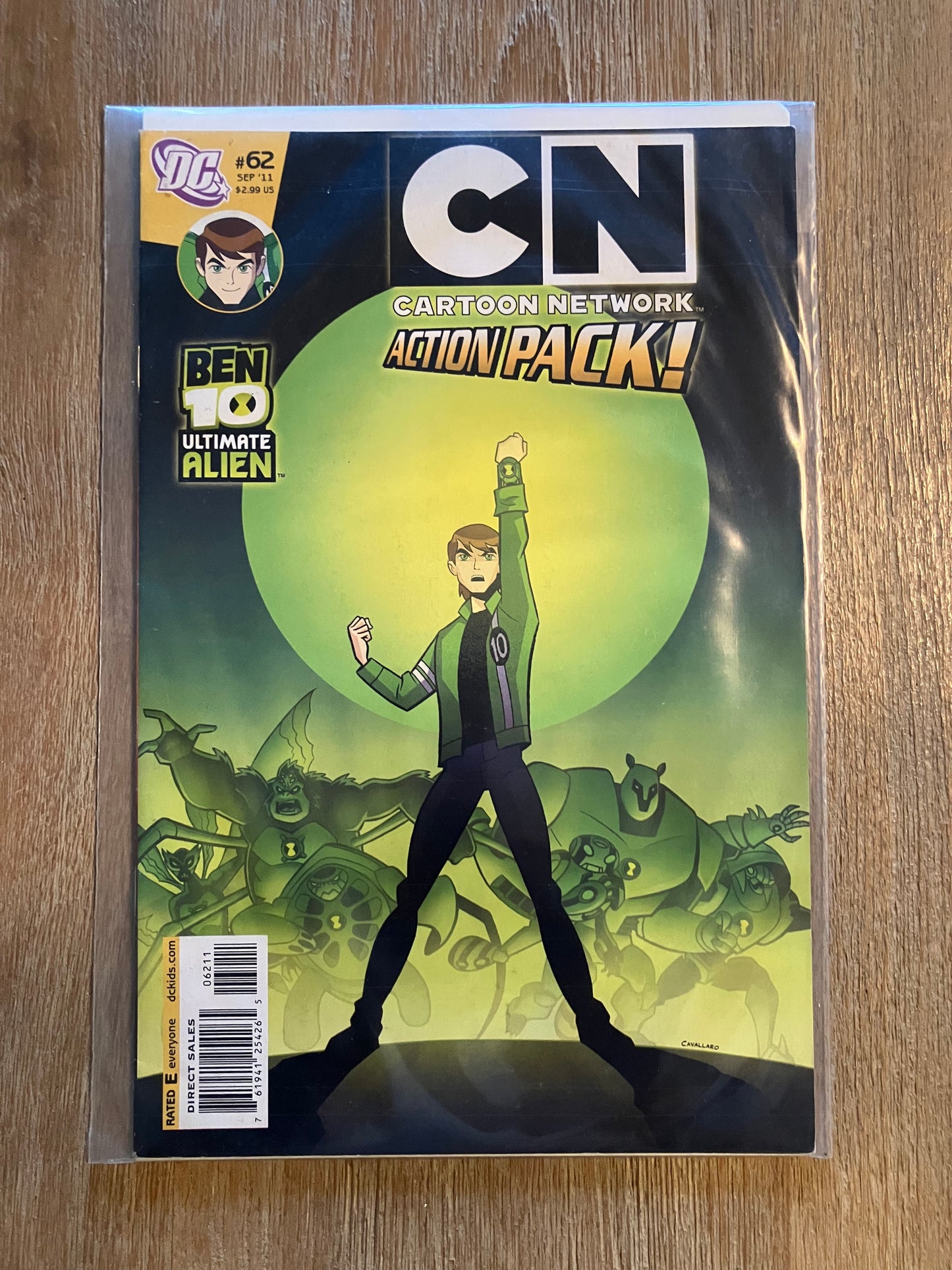 CARTOON NETWORK ACTION PACK #62 (Volume 1, 2006 - 2012) $1 Comic Book