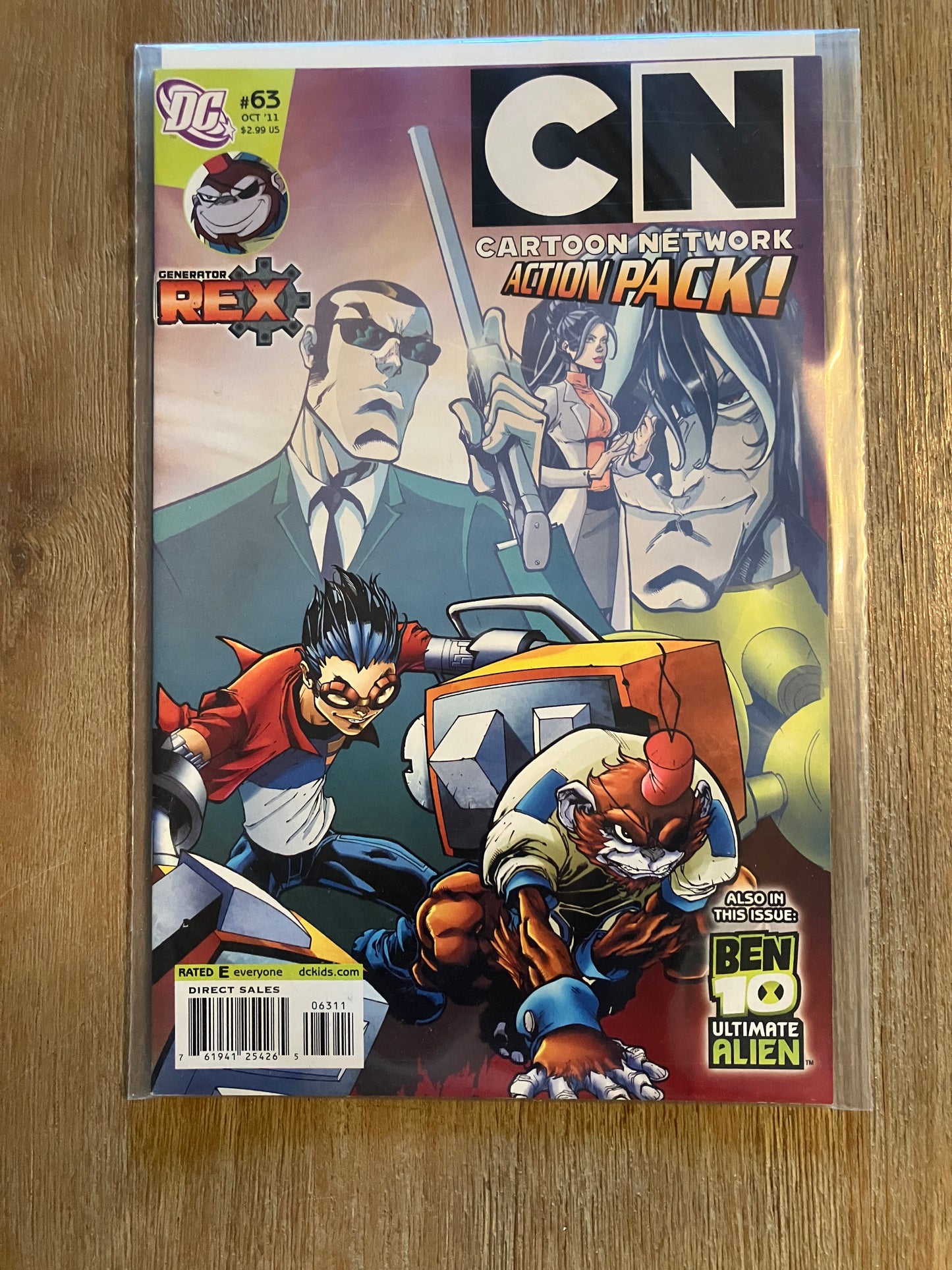 CARTOON NETWORK ACTION PACK #63 (Volume 1, 2006 - 2012) $1 Comic Book