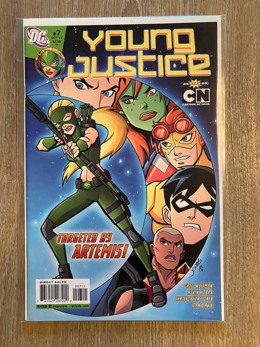 YOUNG JUSTICE #7 (Volume 1, 2011 - 2013) $1 Comic Book