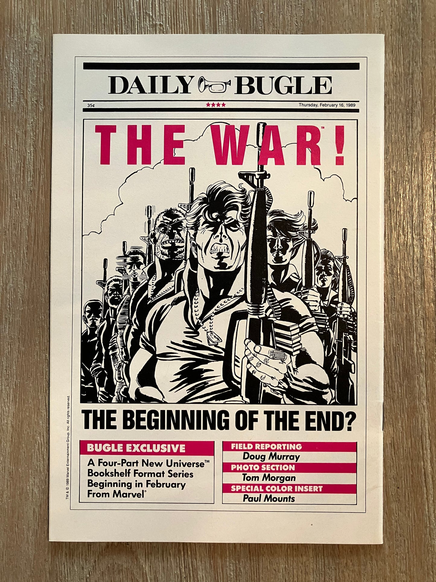 PUNISHER WAR JOURNAL, THE #6 (Volume 1, 1988 - 1995)