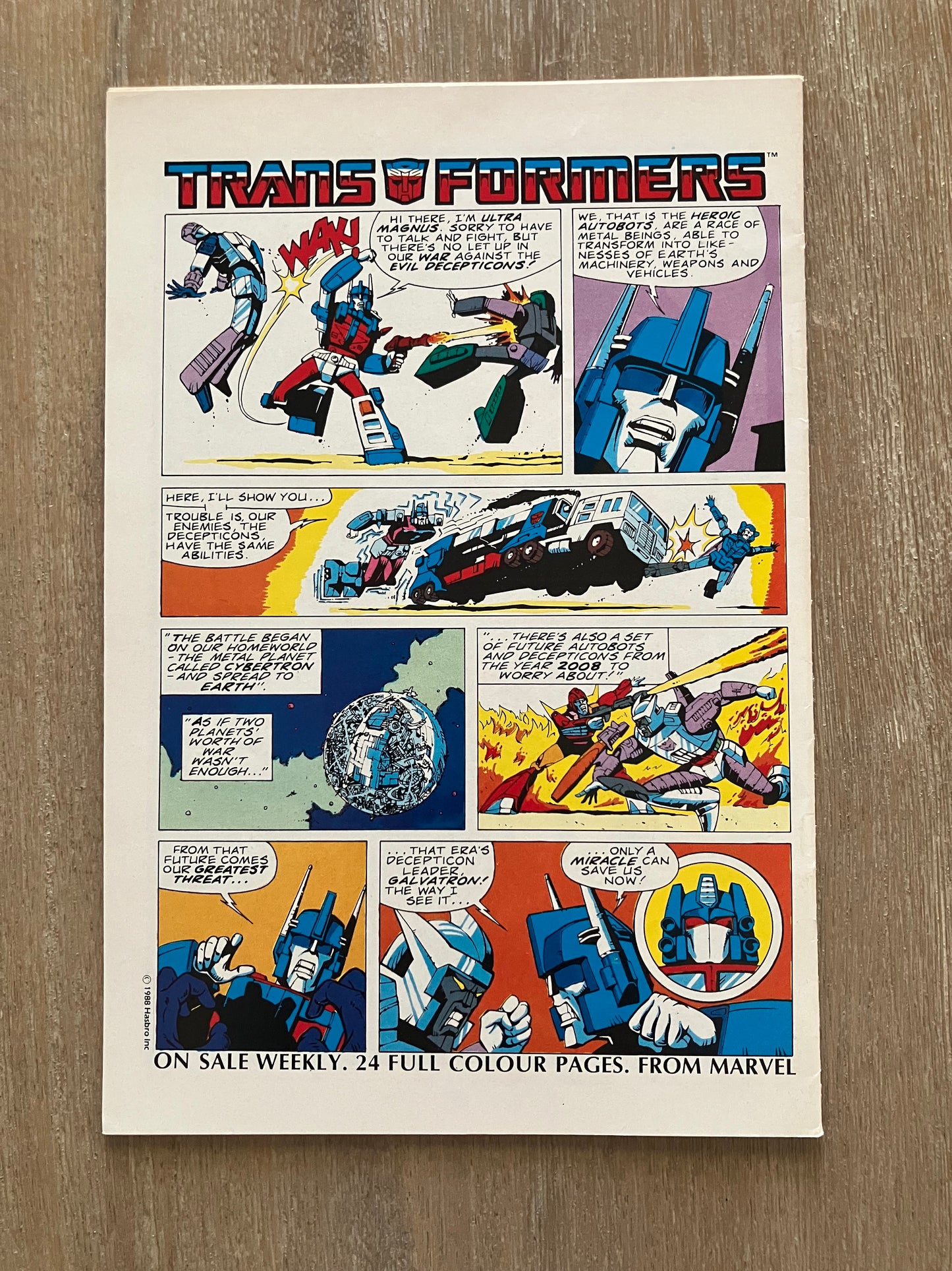 DEATH'S HEAD #2 (Volume 1, 1988 - 1989)