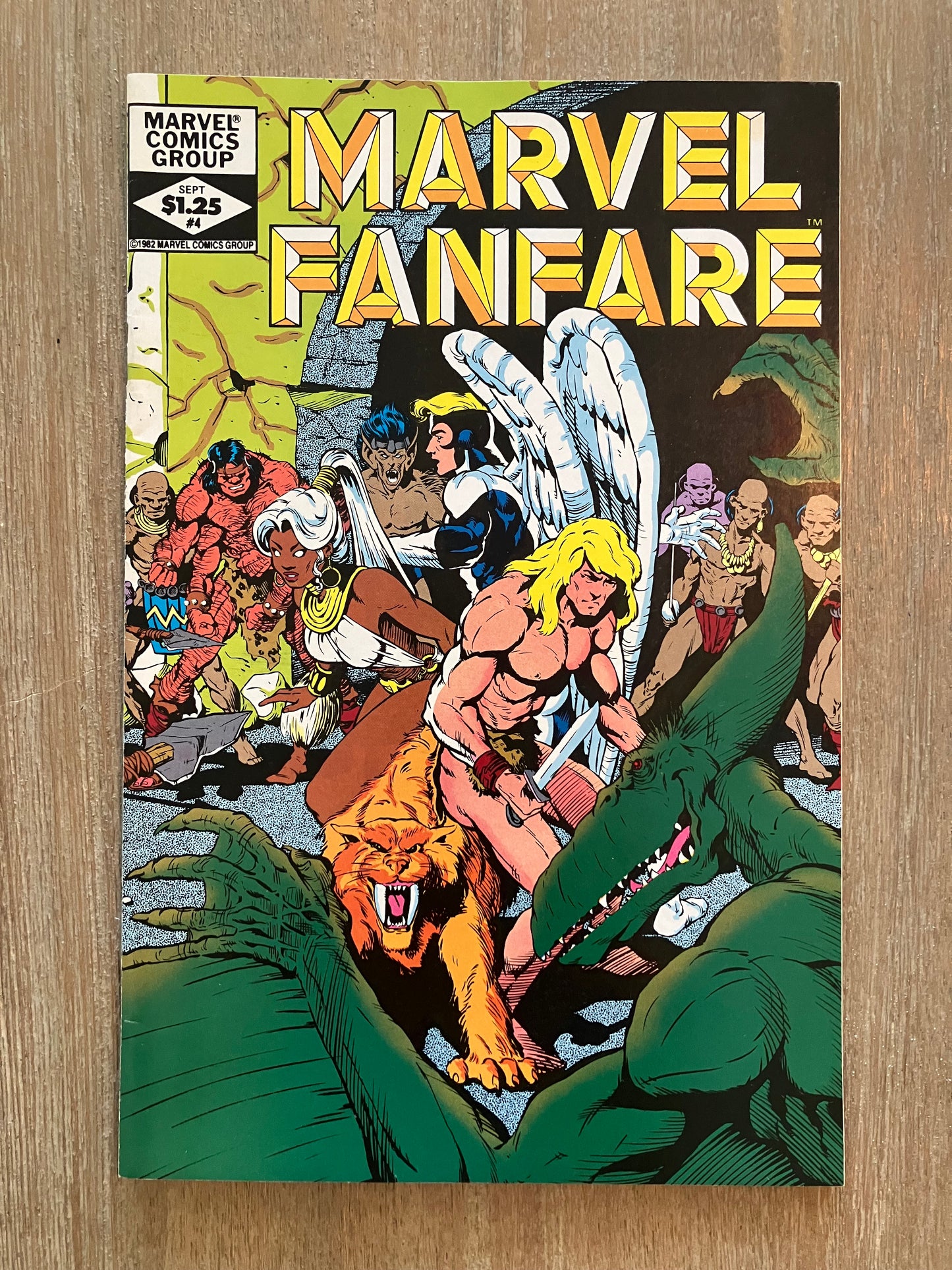 MARVEL FANFARE #4 (Volume 1, 1982 - 1992)