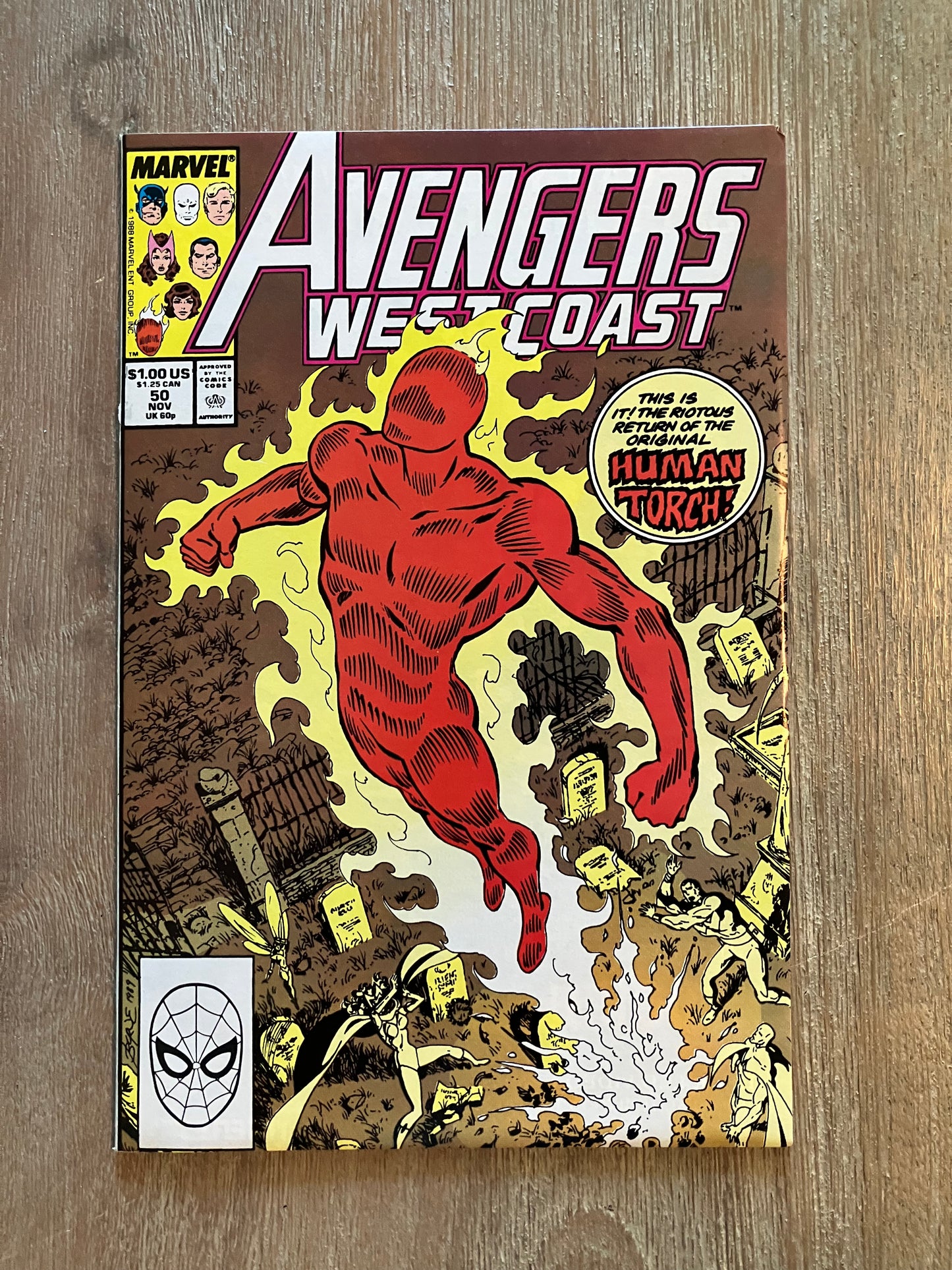 AVENGERS WEST COAST #50 (Volume 1, 1989 - 1994)