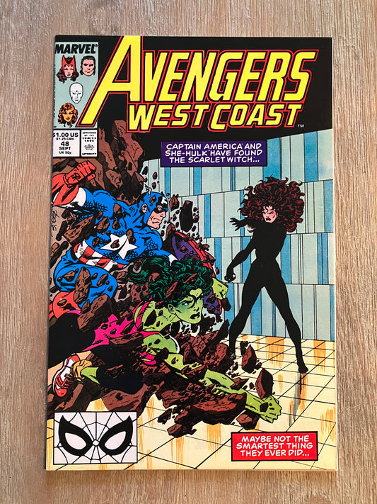 AVENGERS WEST COAST #48 (Volume 1, 1989 - 1994)