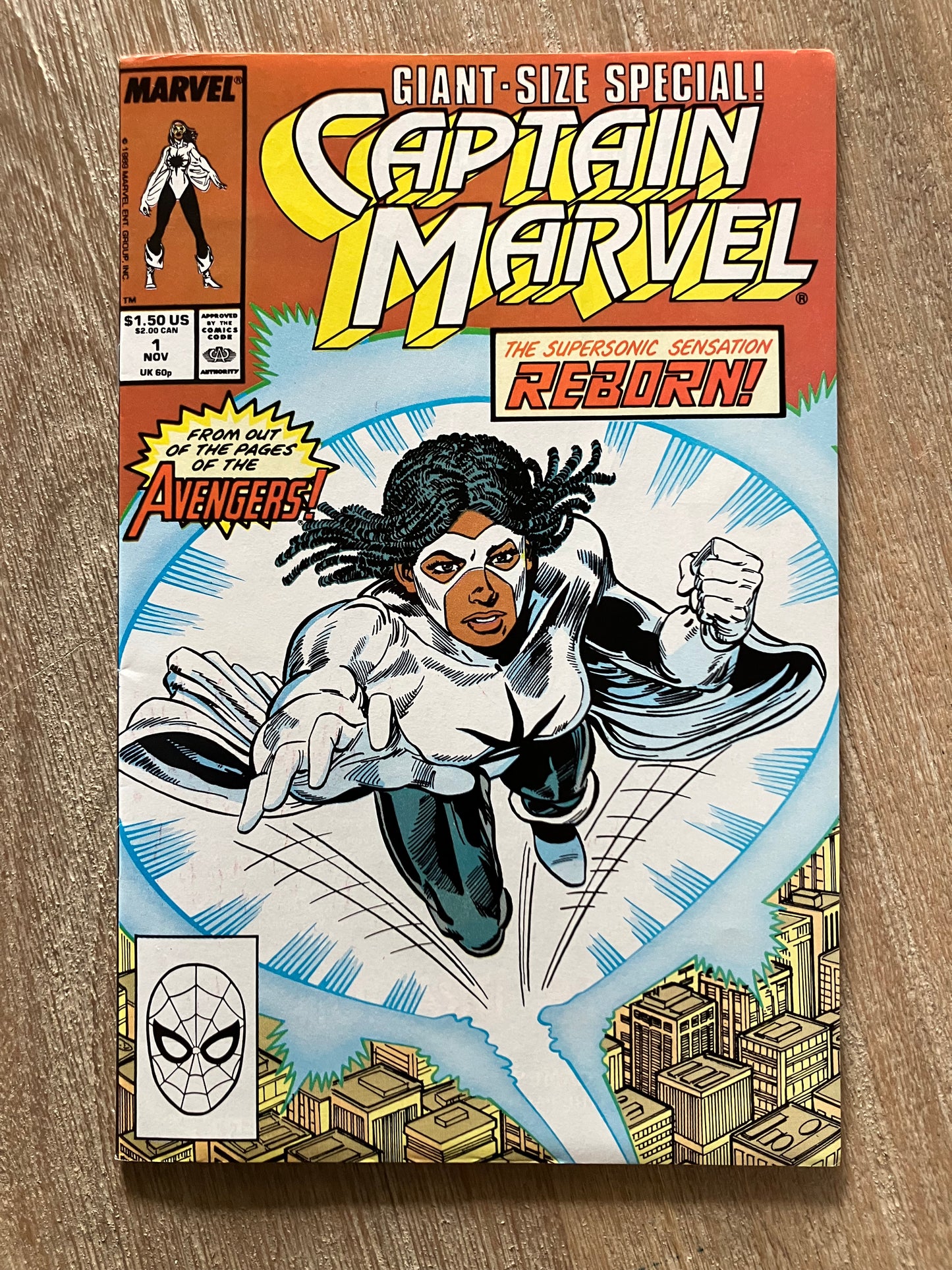 CAPTAIN MARVEL (MONICA RAMBEAU) GIANT-SIZE SPECIAL #1 (Volume 2, 1989)
