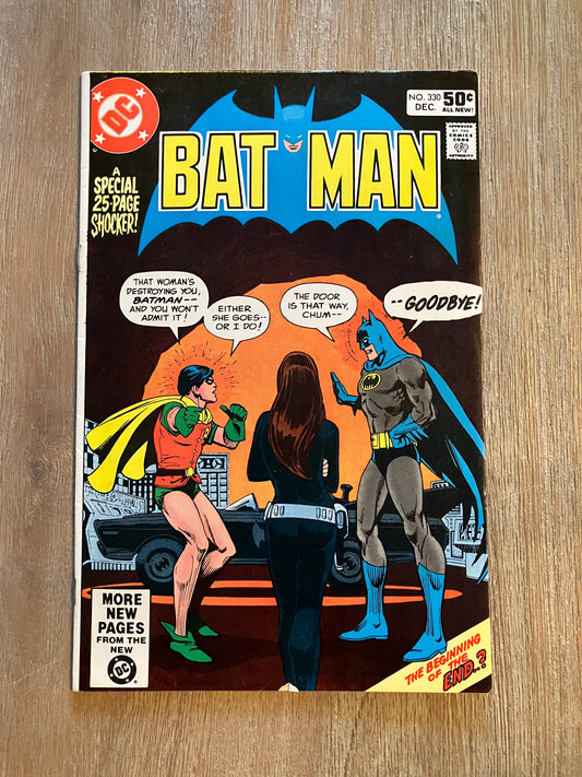 BATMAN #330 (Volume 1, 1940 - 2011)