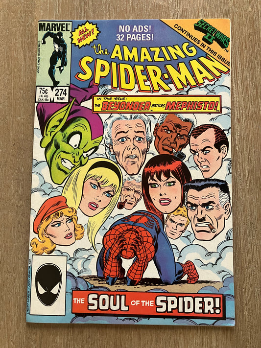 AMAZING SPIDER-MAN, THE #274 (Volume 1, 1963 - 1998)