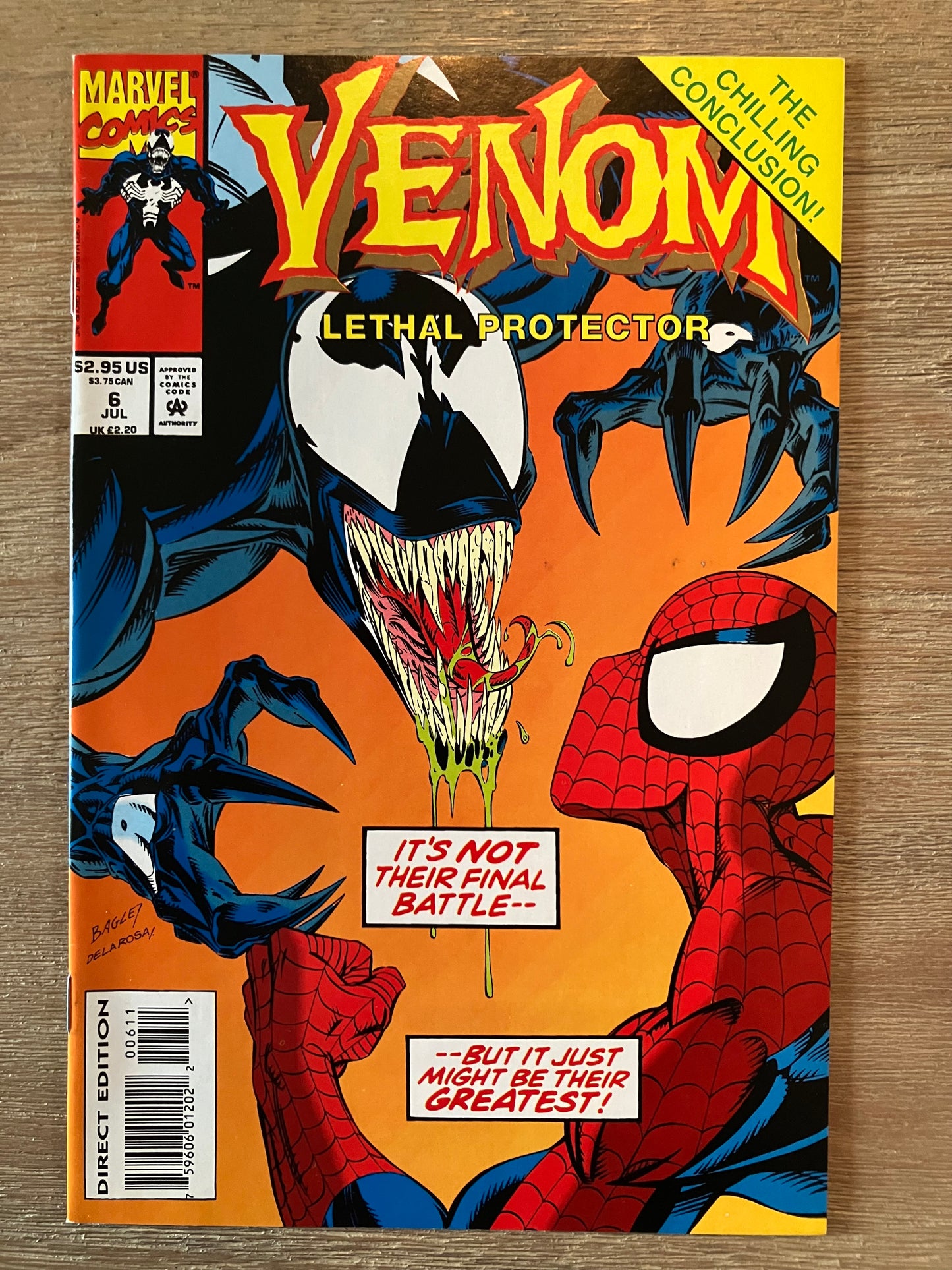 VENOM: LETHAL PROTECTOR LOT #1 - 6 (Volume 1, 1993)