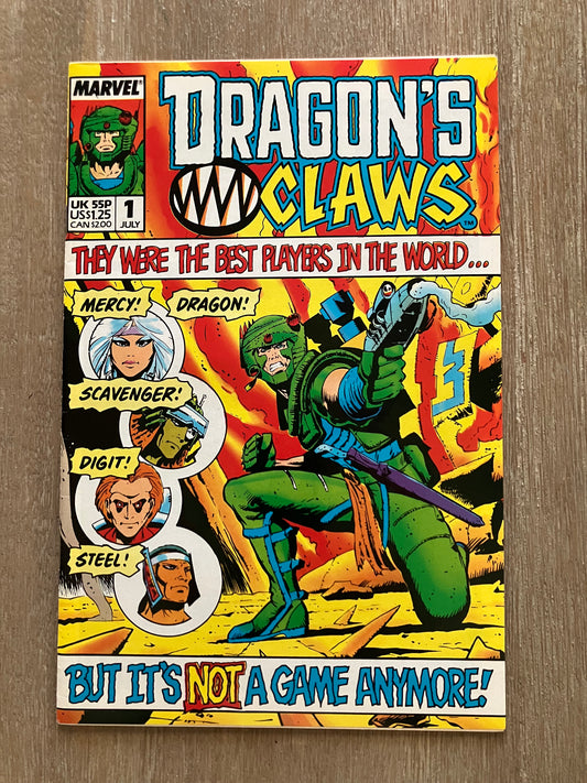 DRAGON'S CLAWS #1 (Volume 1, 1988 - 1989)