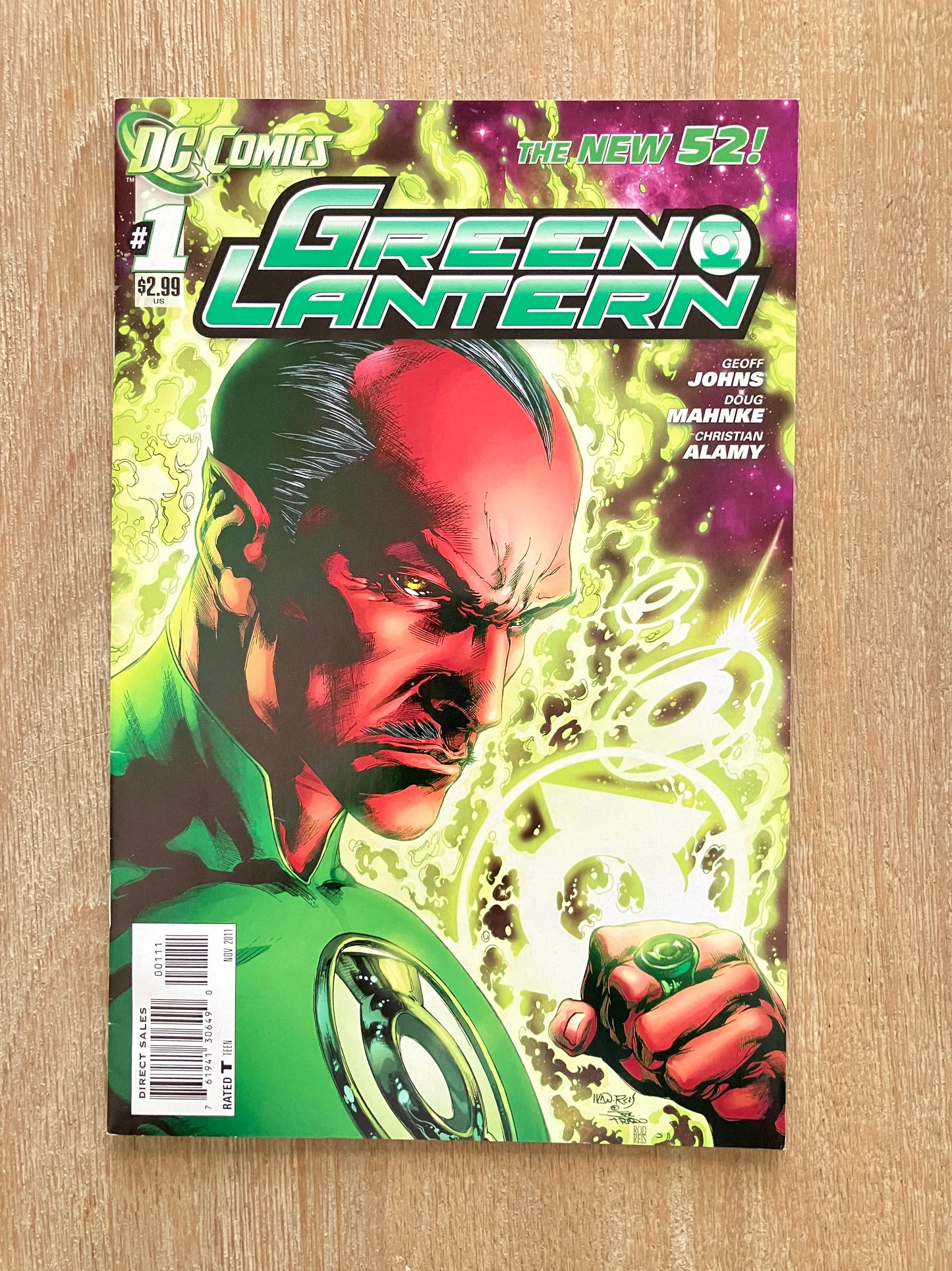 GREEN LANTERN #1  (Volume 5 The New 52, 2011 - 2016)