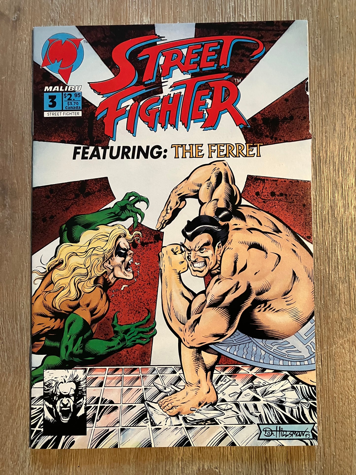 STREET FIGHTER #3 (Malibu, 1993)