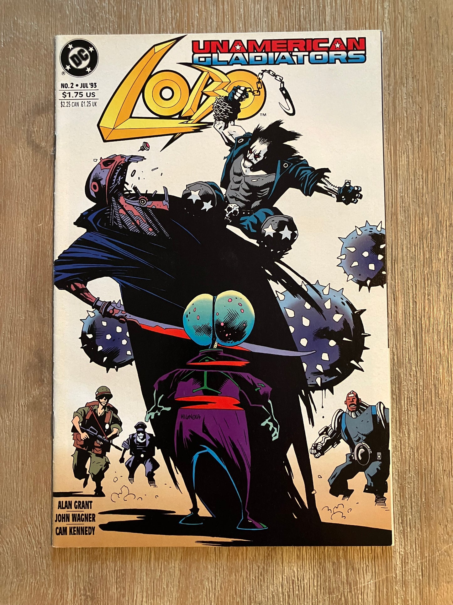 LOBO: UNAMERICAN GLADIATORS #2 (1993)