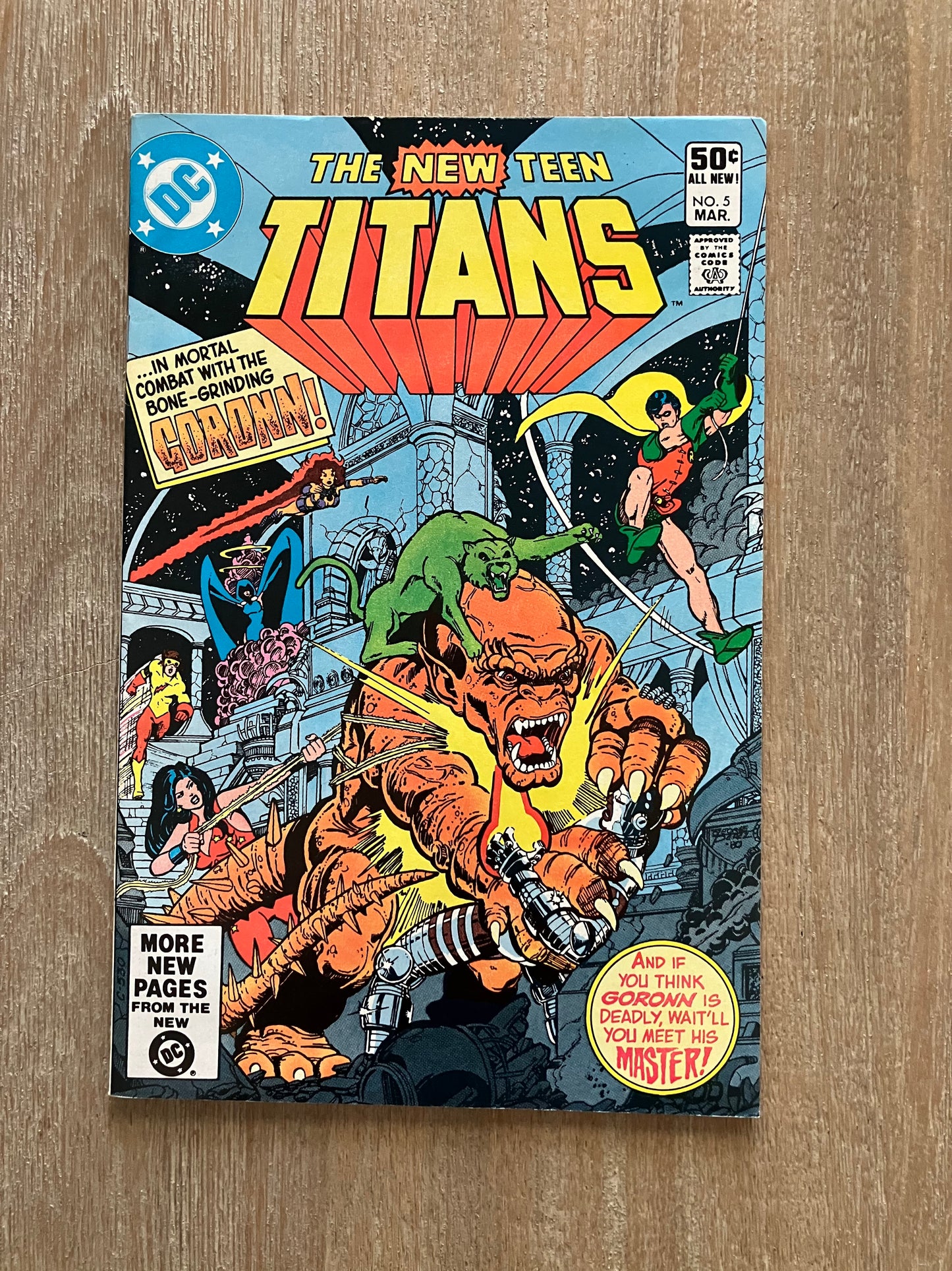 NEW TEEN TITANS, THE #5 (Volume 1, 1980 - 1984)