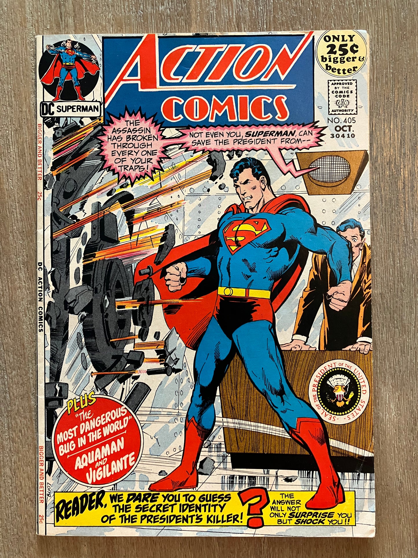 ACTION COMICS #405 (Volume 1, 1938 - 2011)