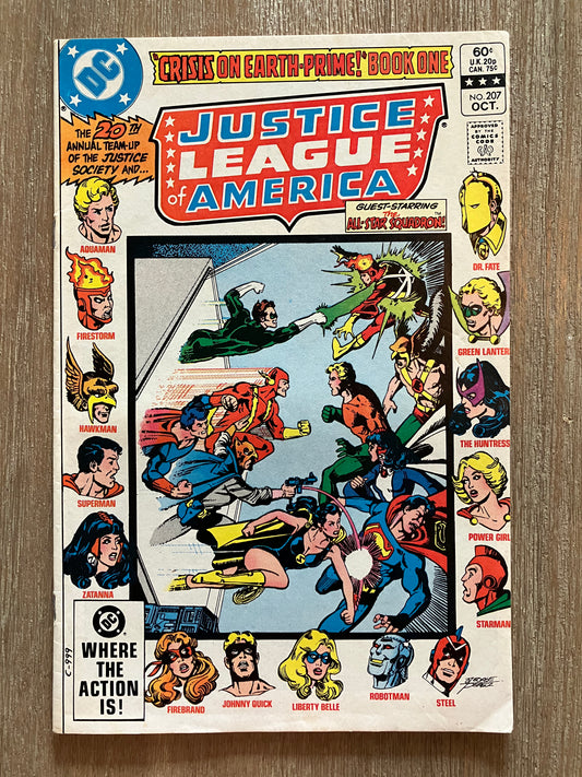 JUSTICE LEAGUE OF AMERICA #207 (Volume 1, 1960 - 1987)