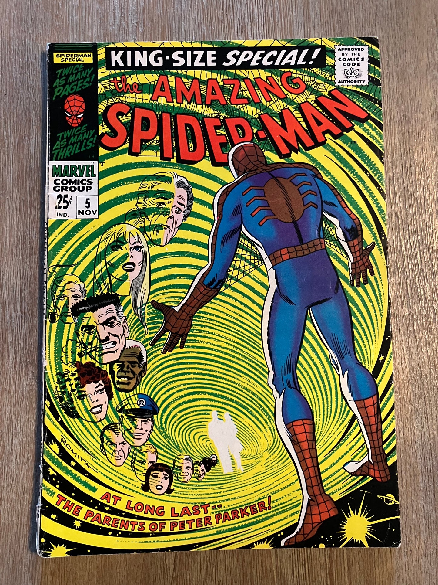 AMAZING SPIDER-MAN, THE SPECIAL (ANNUAL) #5 (Volume 1, 1963 - 1998)