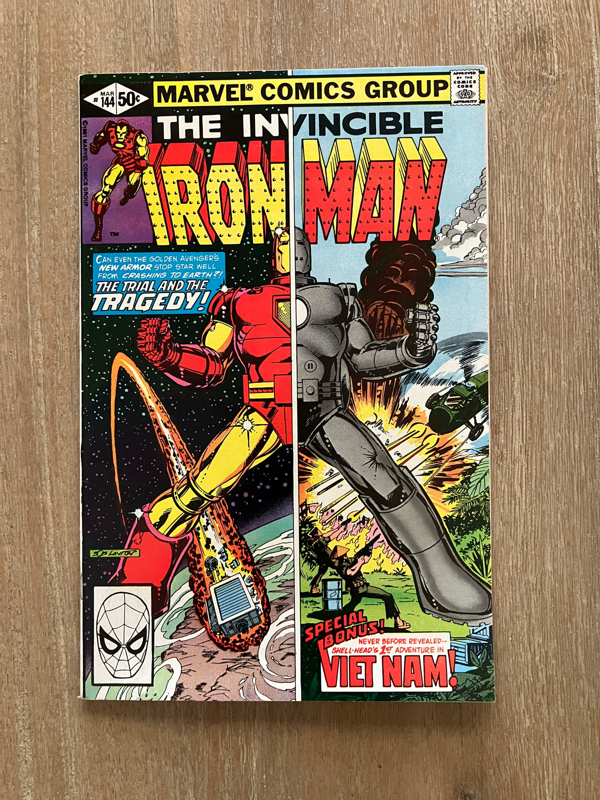 IRON MAN #144 (Volume 1, 1968 - 1996)