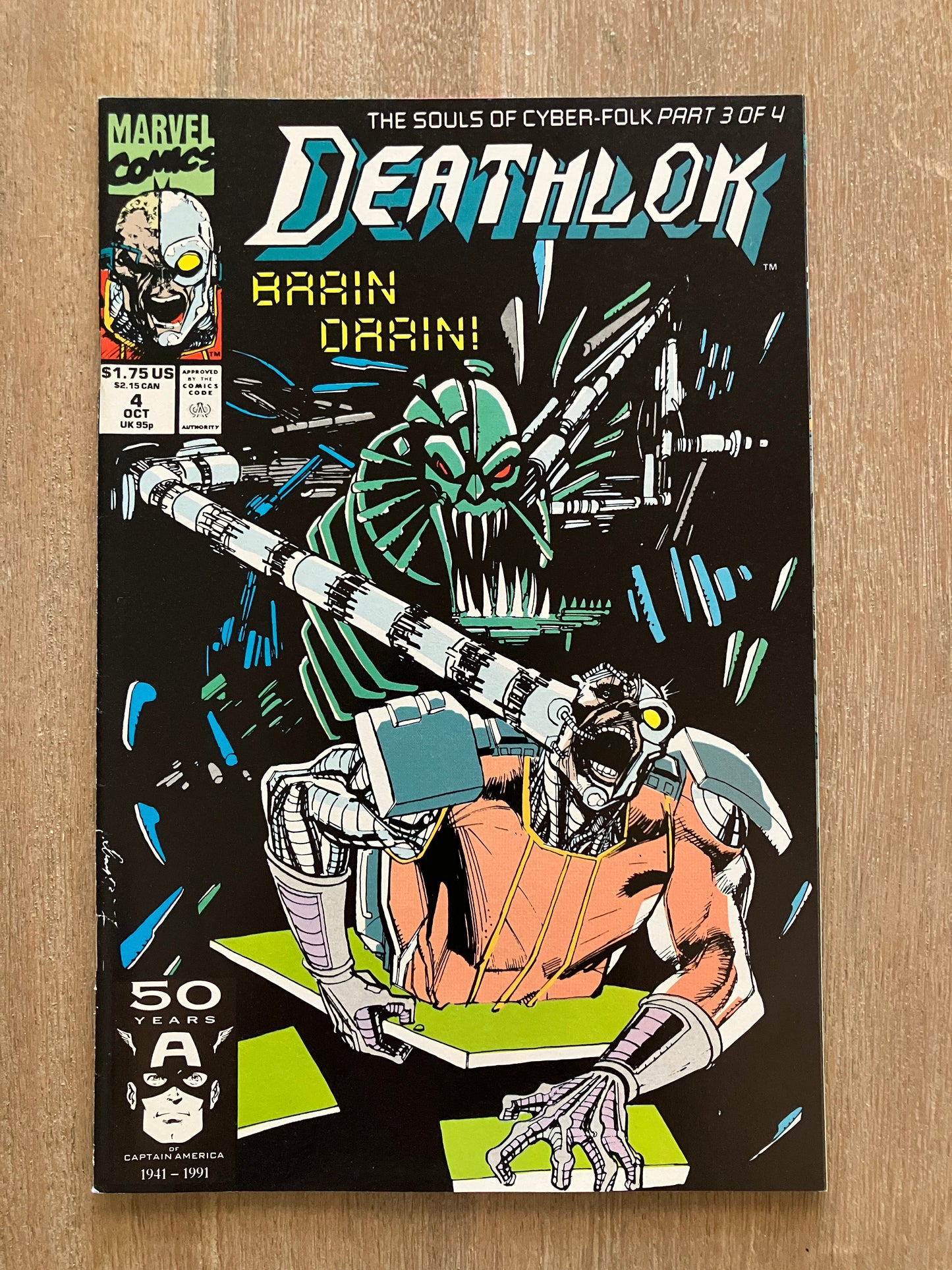 DEATHLOK #4 (Volume 1, 1991 - 1994)