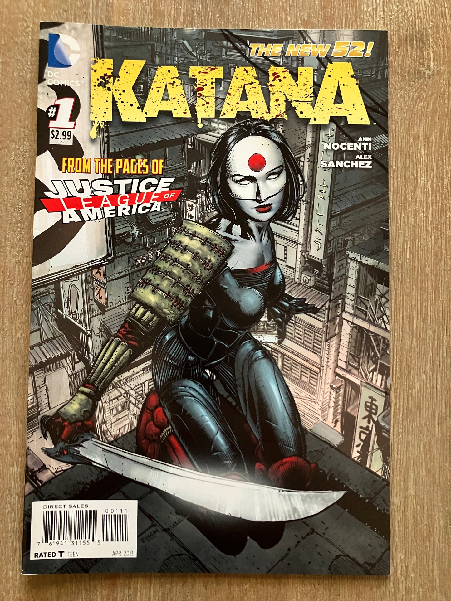 KATANA #1 (VOLUME 1, 2013 - 2014)