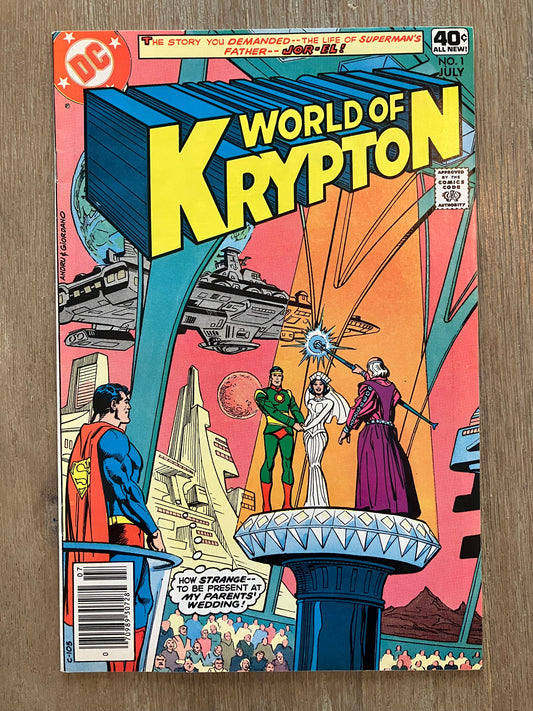 WORLD OF KRYPTON, THE #1 (Volume 1, 1979)