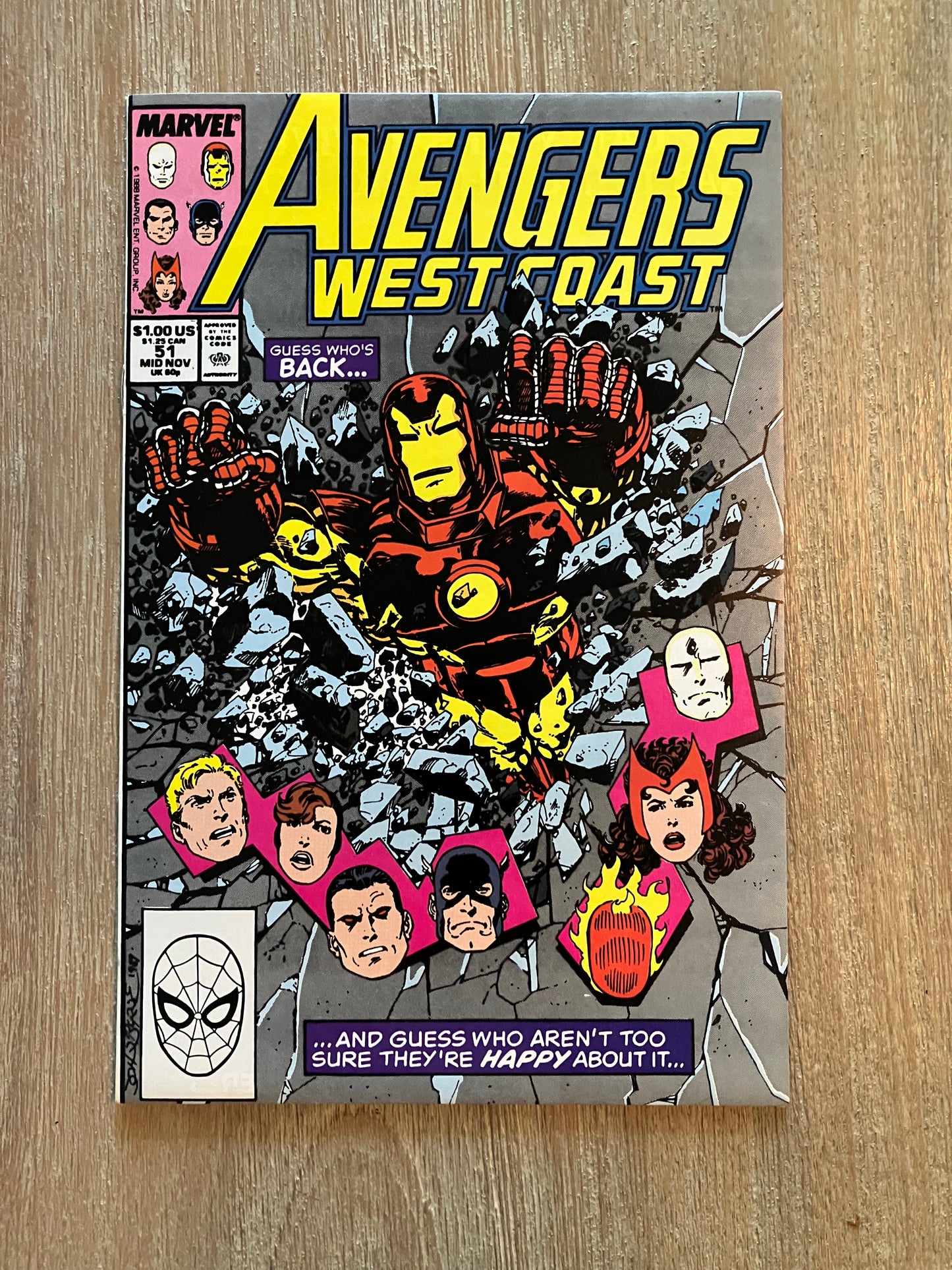 AVENGERS WEST COAST #51 (Volume 1, 1989 - 1994)