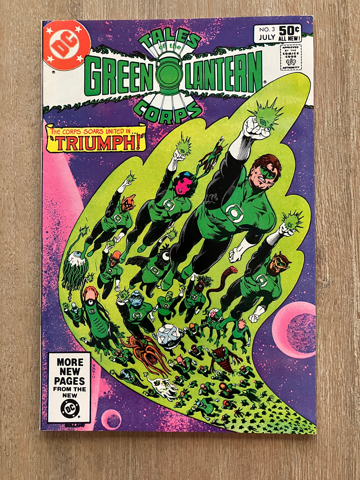 TALES OF THE GREEN LANTERN CORPS #3 (Volume 1, 1981)