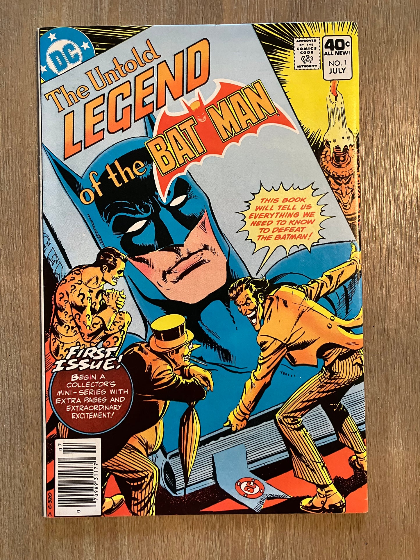 UNTOLD LEGEND OF THE BATMAN, THE #1 (1980)