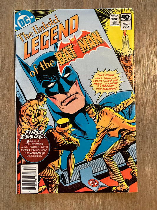 UNTOLD LEGEND OF THE BATMAN, THE #1 (1980)