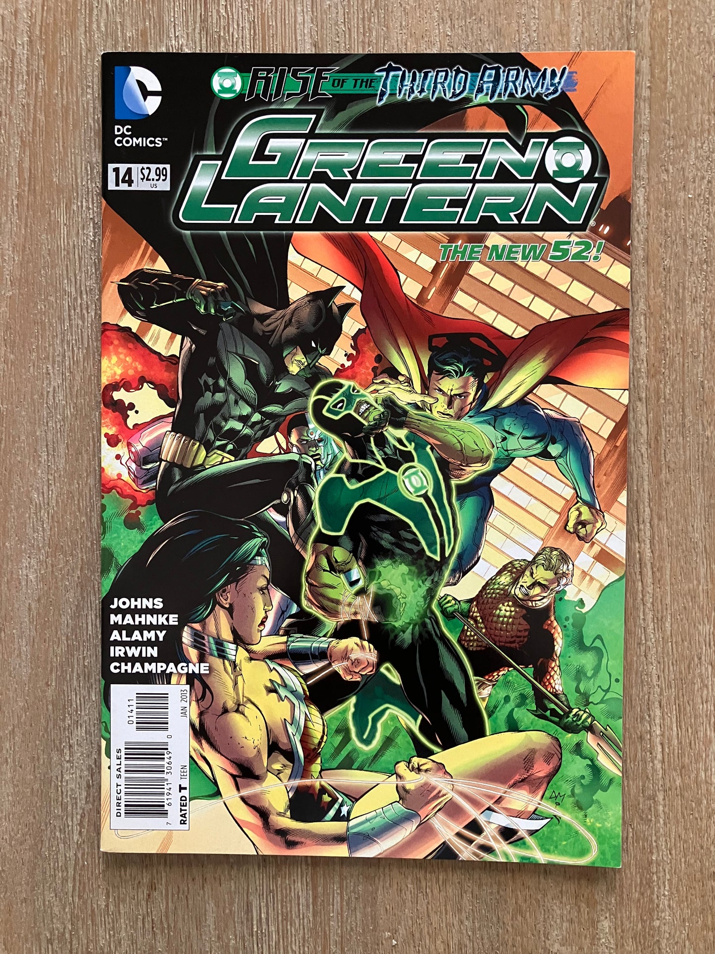 GREEN LANTERN #14 (Volume 5 The New 52, 2011 - 2016)