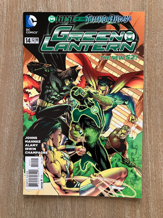 GREEN LANTERN #14 (Volume 5 The New 52, 2011 - 2016)