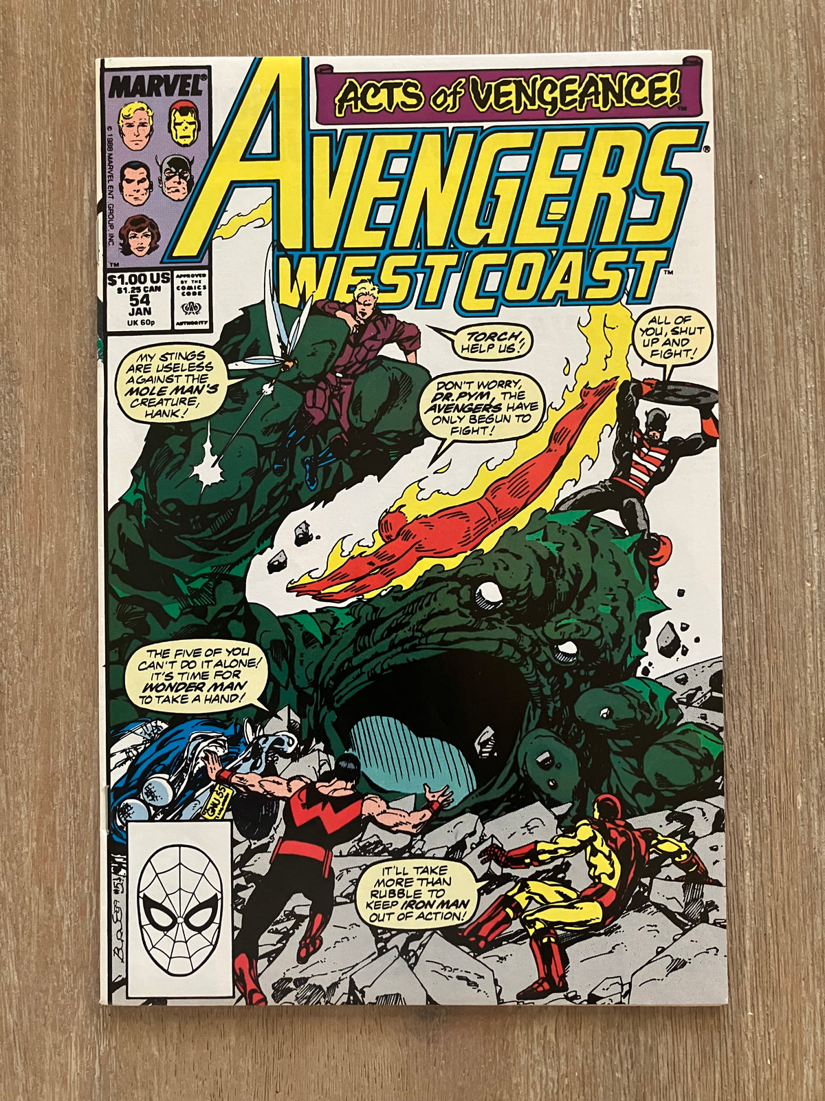 AVENGERS WEST COAST #54 (Volume 1, 1989 - 1994)
