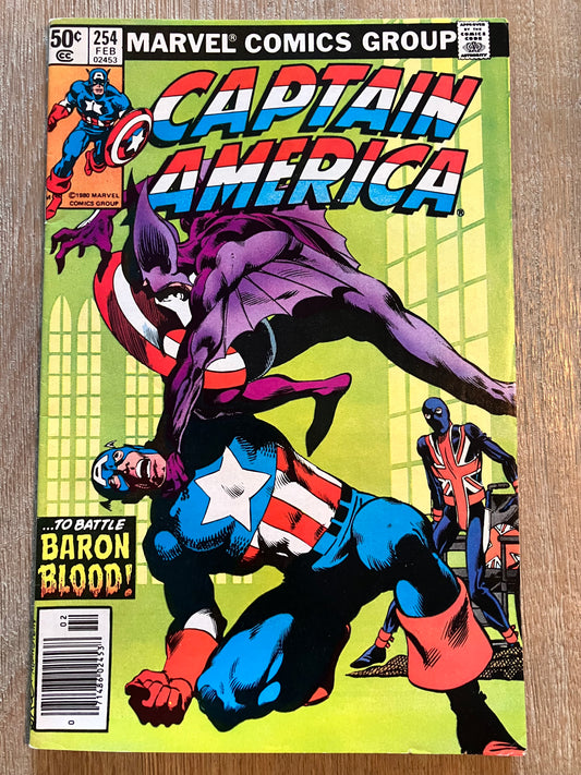 CAPTAIN AMERICA #254 (Volume 1, 1968 - 1996)