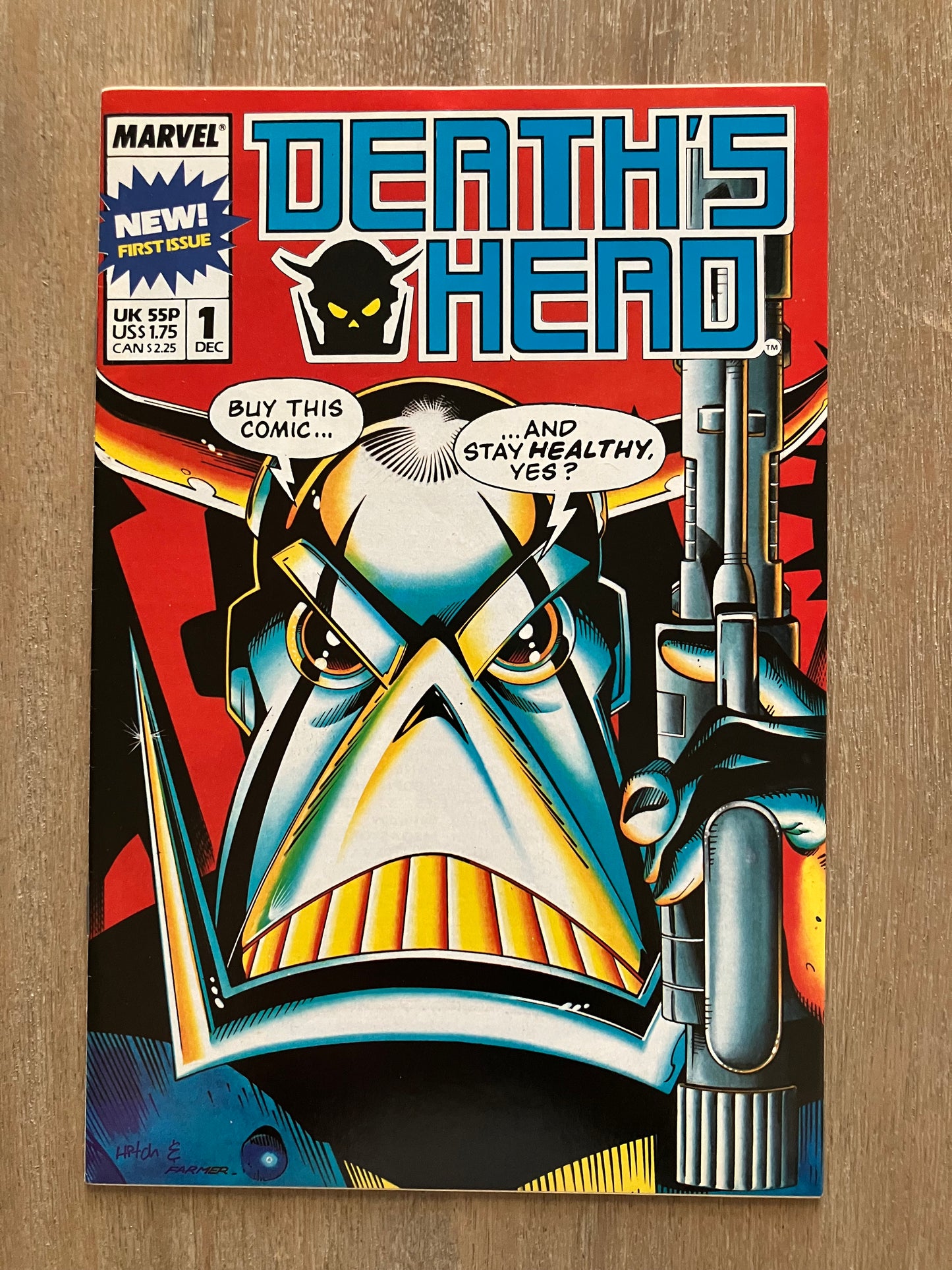 DEATH'S HEAD #1 (Volume 1, 1988 - 1989)