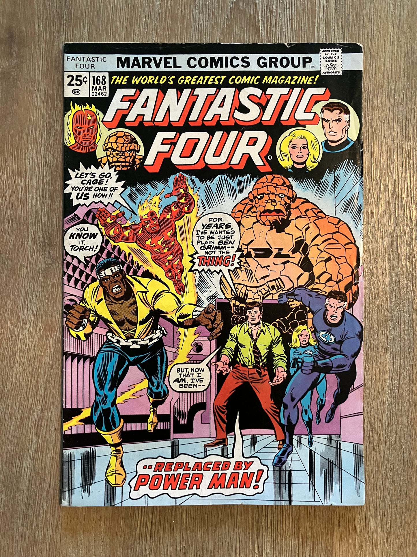 FANTASTIC FOUR #168 (Volume 1, 1961 - 1996)