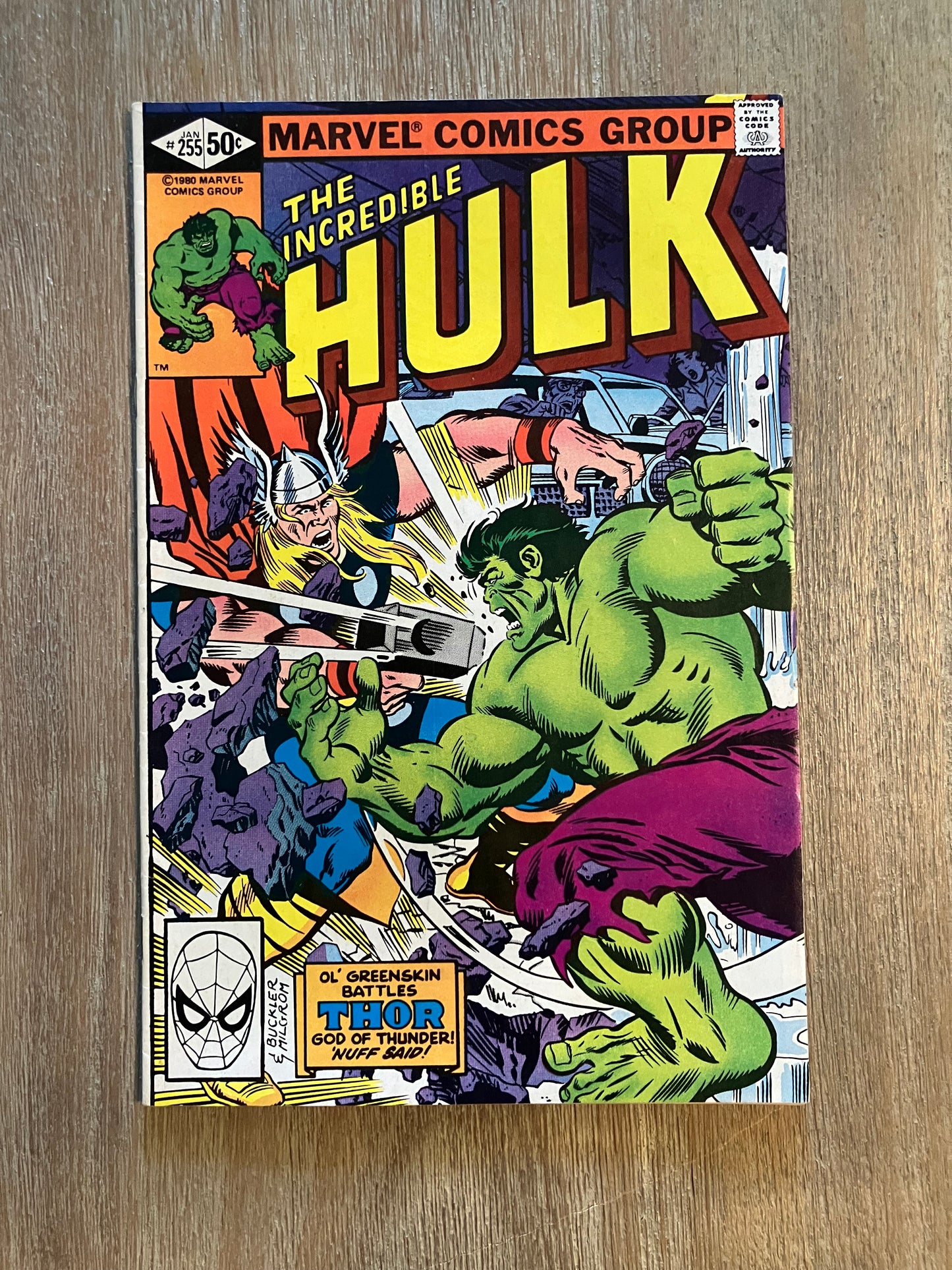 INCREDIBLE HULK, THE #255 (Volume 1, 1968 - 1999)