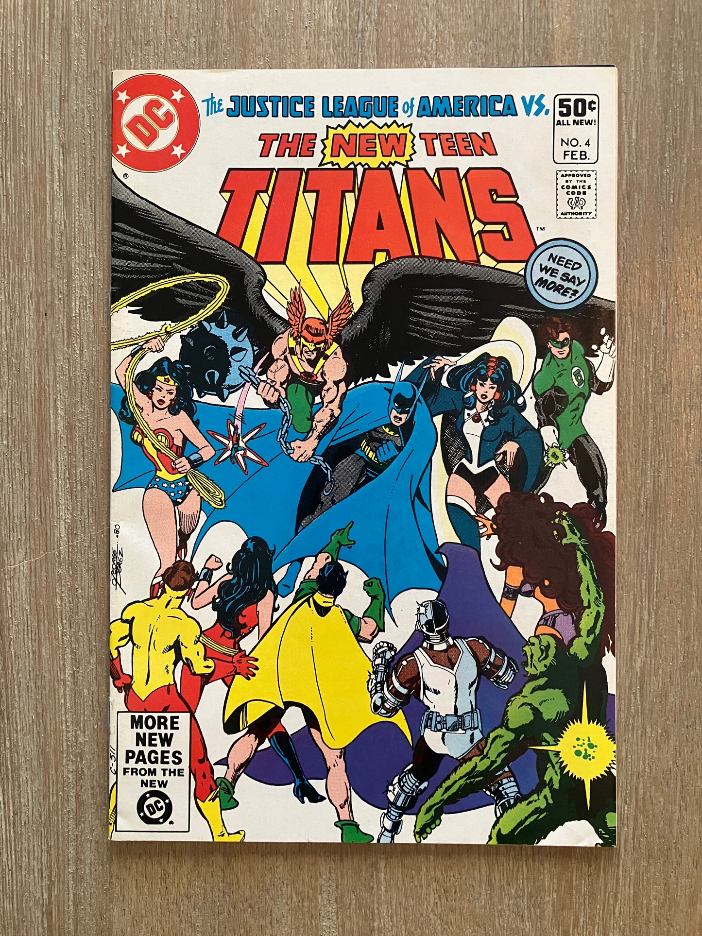 NEW TEEN TITANS, THE #4 (Volume 1, 1980 - 1984)