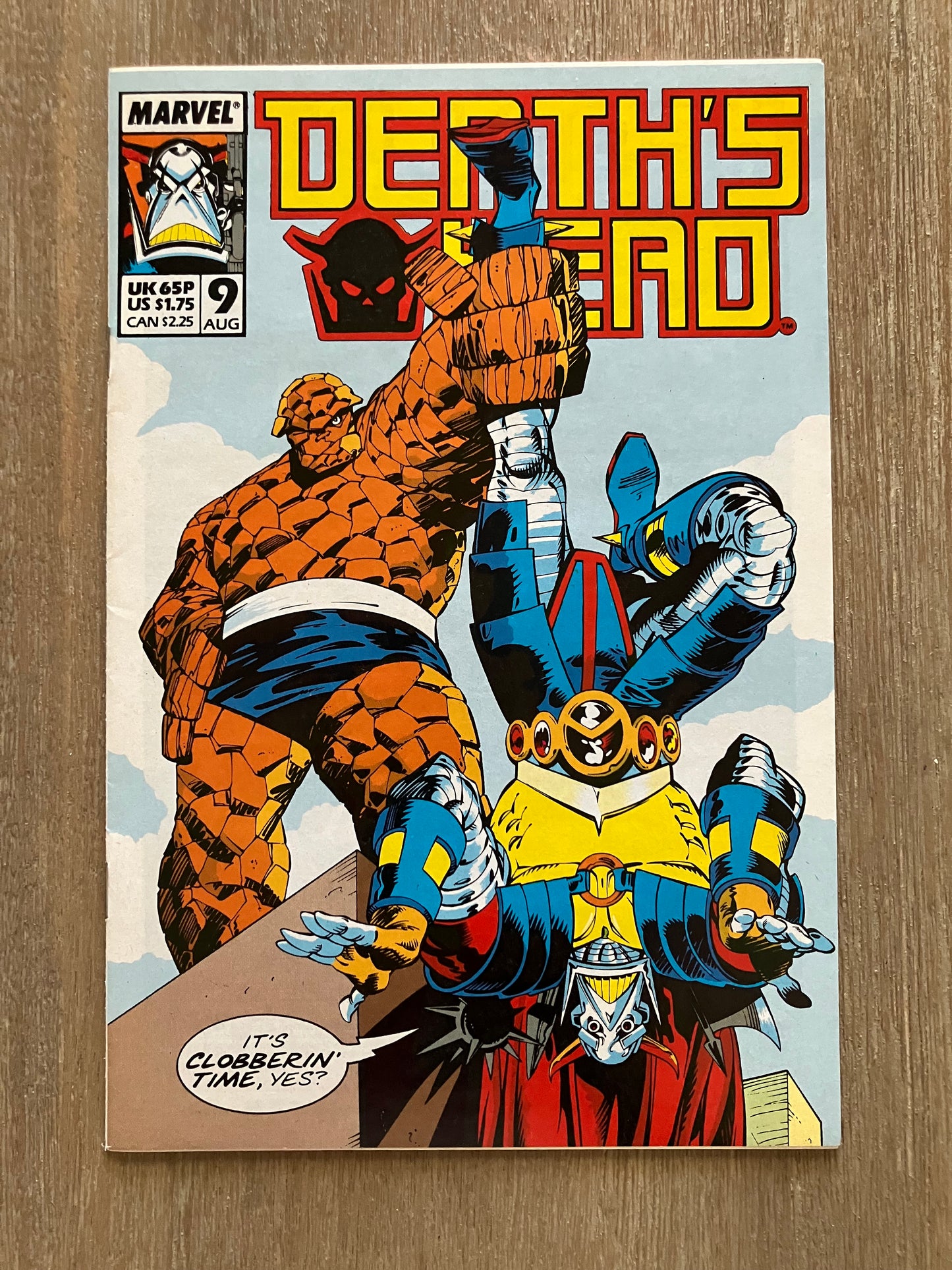 DEATH'S HEAD #9 (Volume 1, 1988 - 1989)
