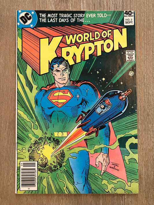WORLD OF KRYPTON, THE #3 (Volume 1, 1979)