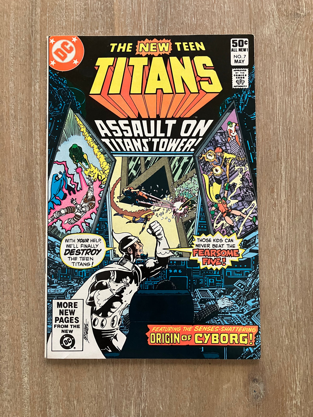 NEW TEEN TITANS, THE #7 (Volume 1, 1980 - 1984)