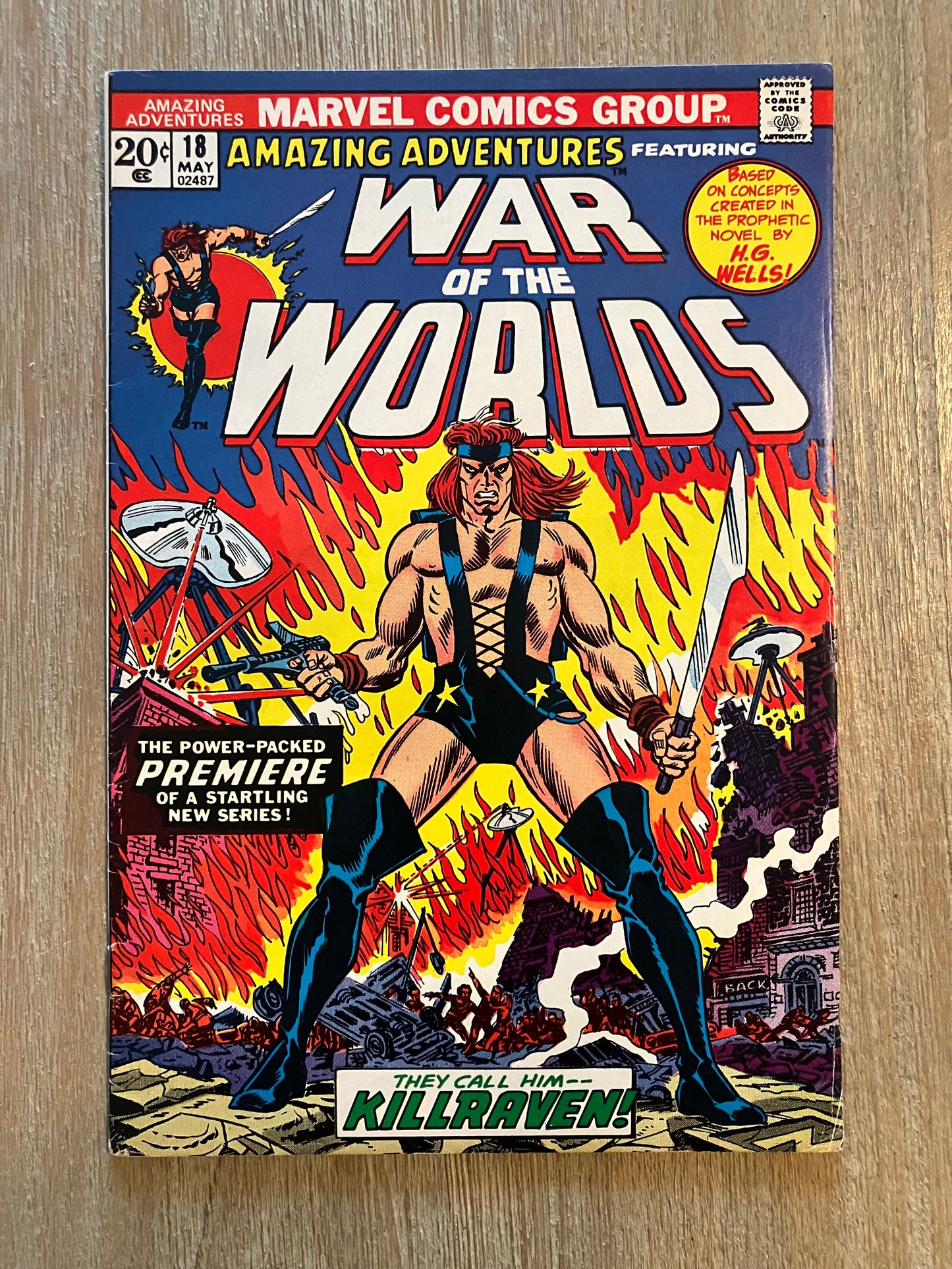 AMAZING ADVENTURES #18 (Volume 1, 1970 - 1976)