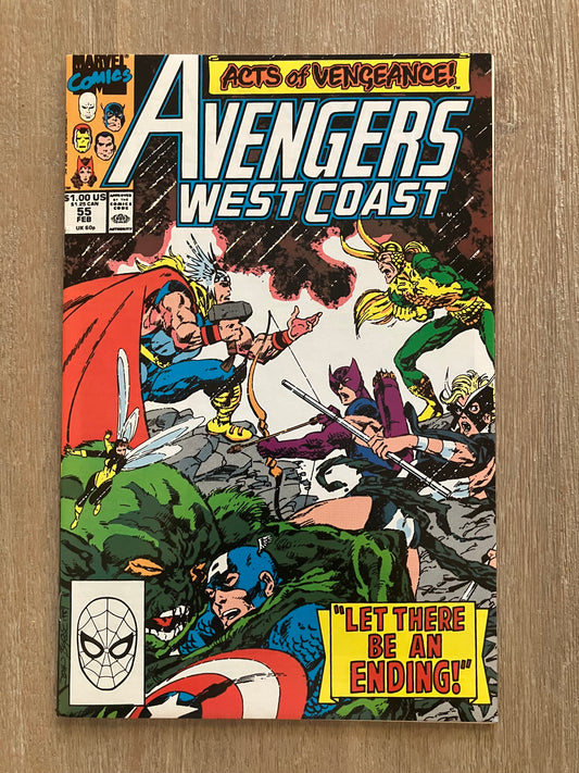 AVENGERS WEST COAST #55 (Volume 1, 1989 - 1994)