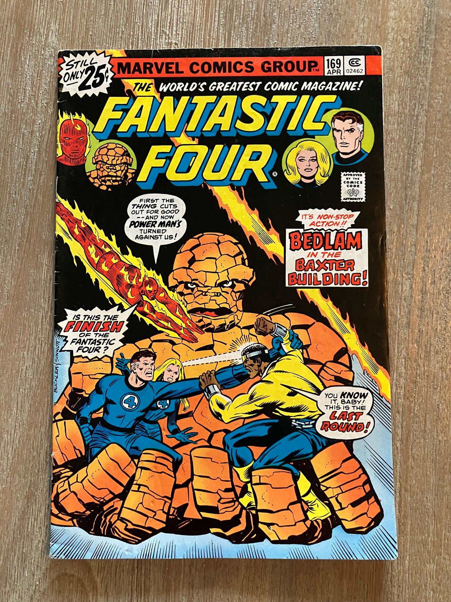 FANTASTIC FOUR #169 (Volume 1, 1961 - 1996)