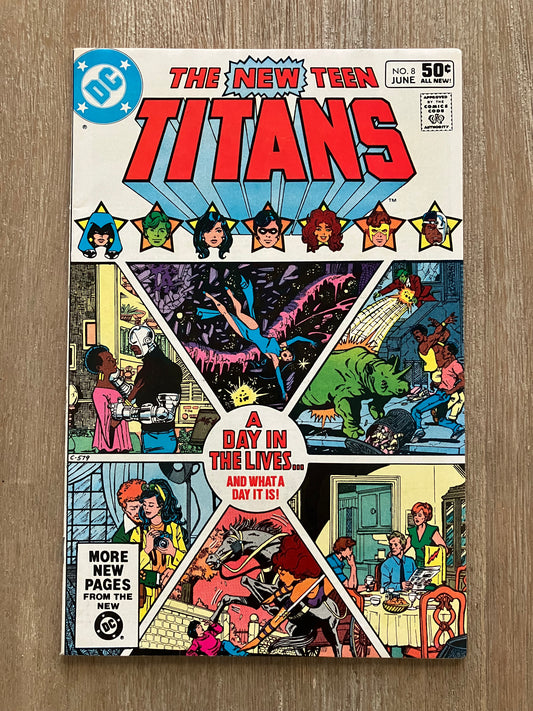 NEW TEEN TITANS, THE #8 (Volume 1, 1980 - 1984)