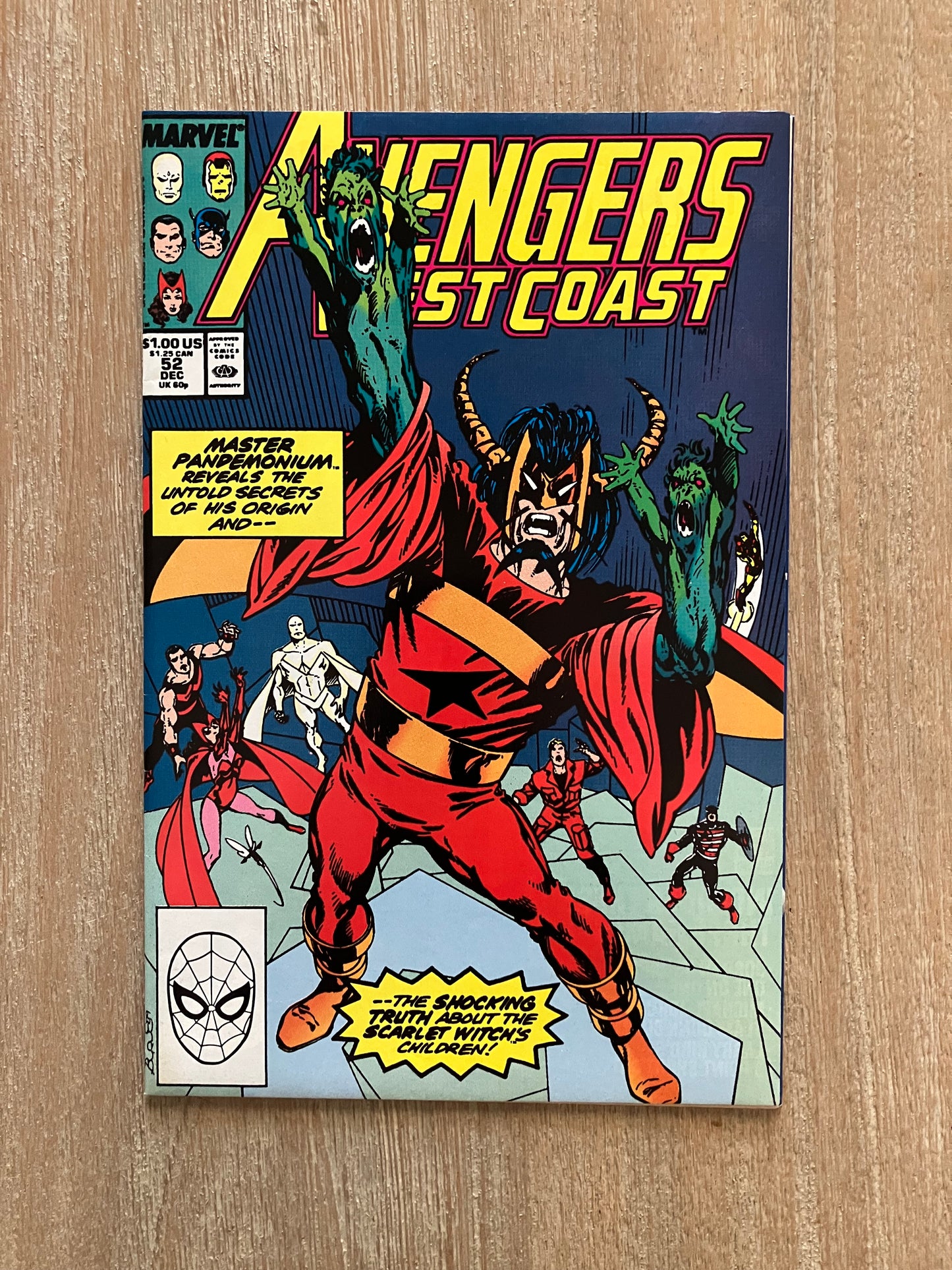 AVENGERS WEST COAST #52 (Volume 1, 1989 - 1994)