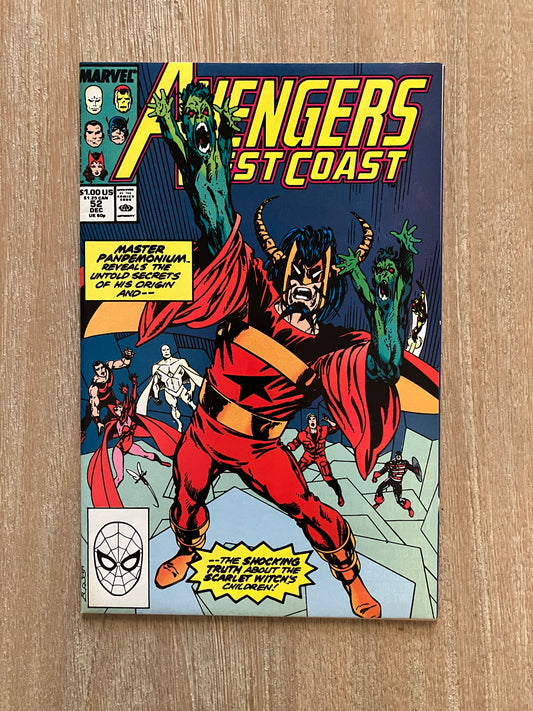 AVENGERS WEST COAST #52 (Volume 1, 1989 - 1994)